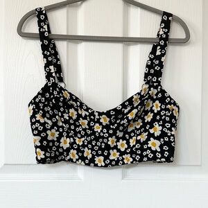 FARM Rio Daisy Print Crop Top